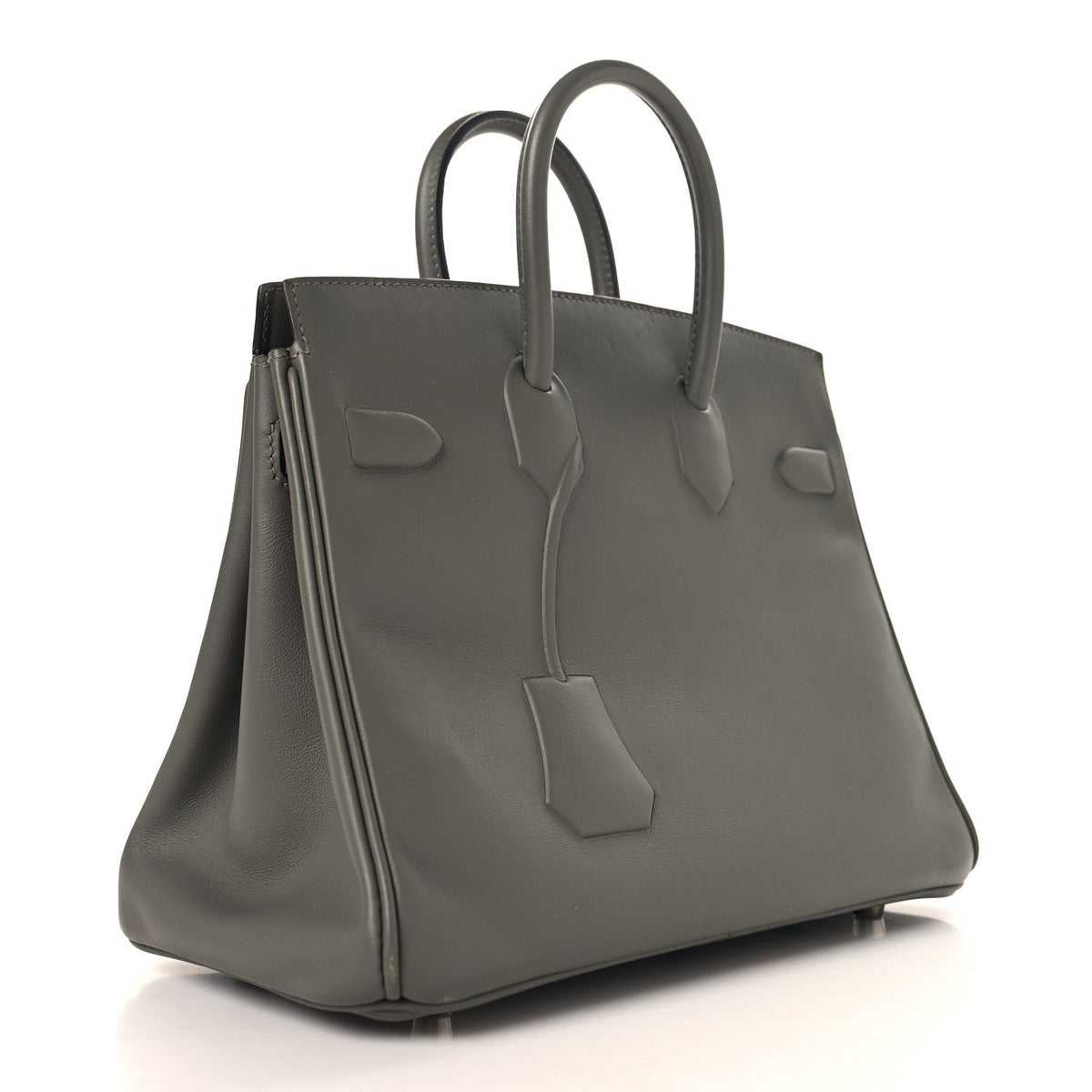 Swift Birkin Shadow 25 Gris Meyer Handbag