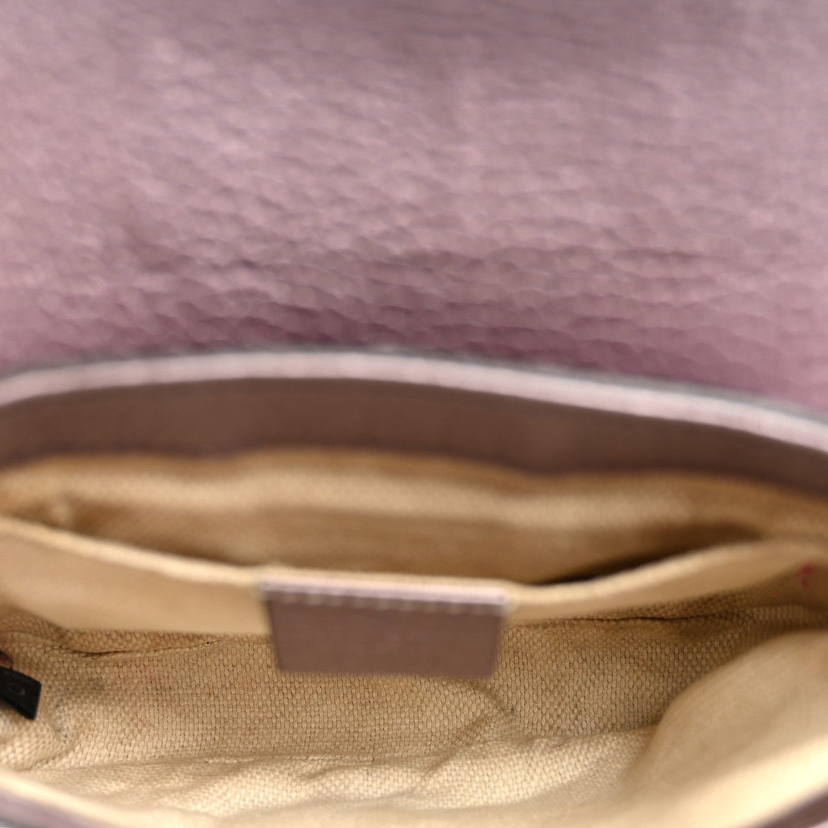 Small Calfskin Crossbody Bag - Purple