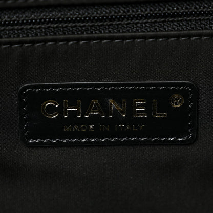 Quilted Calfskin Backpack - Black