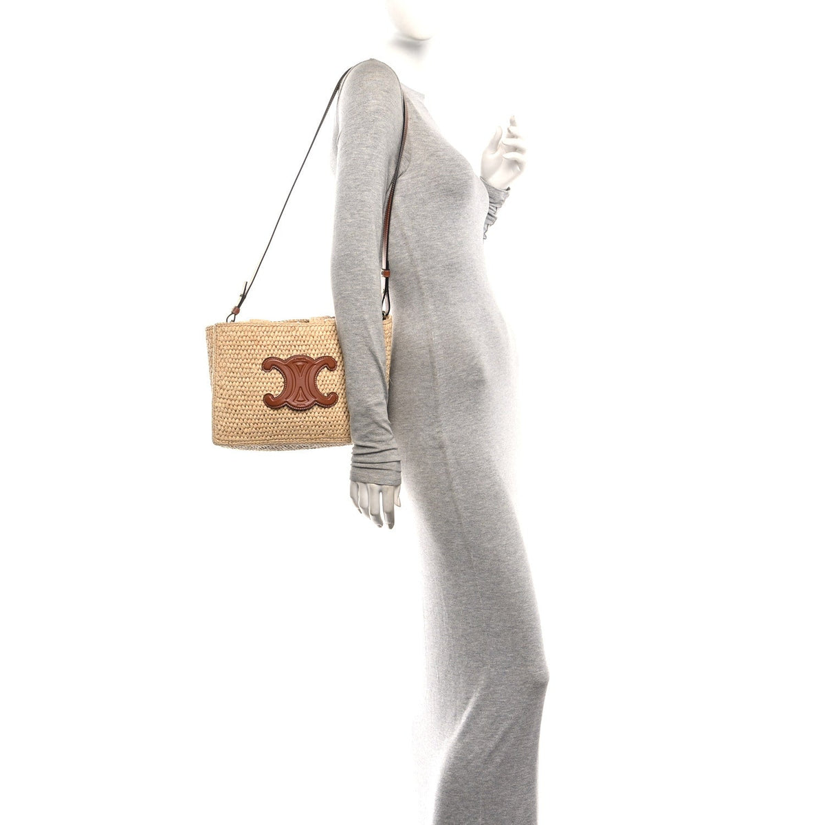 Small Calfskin Handbag - Tan