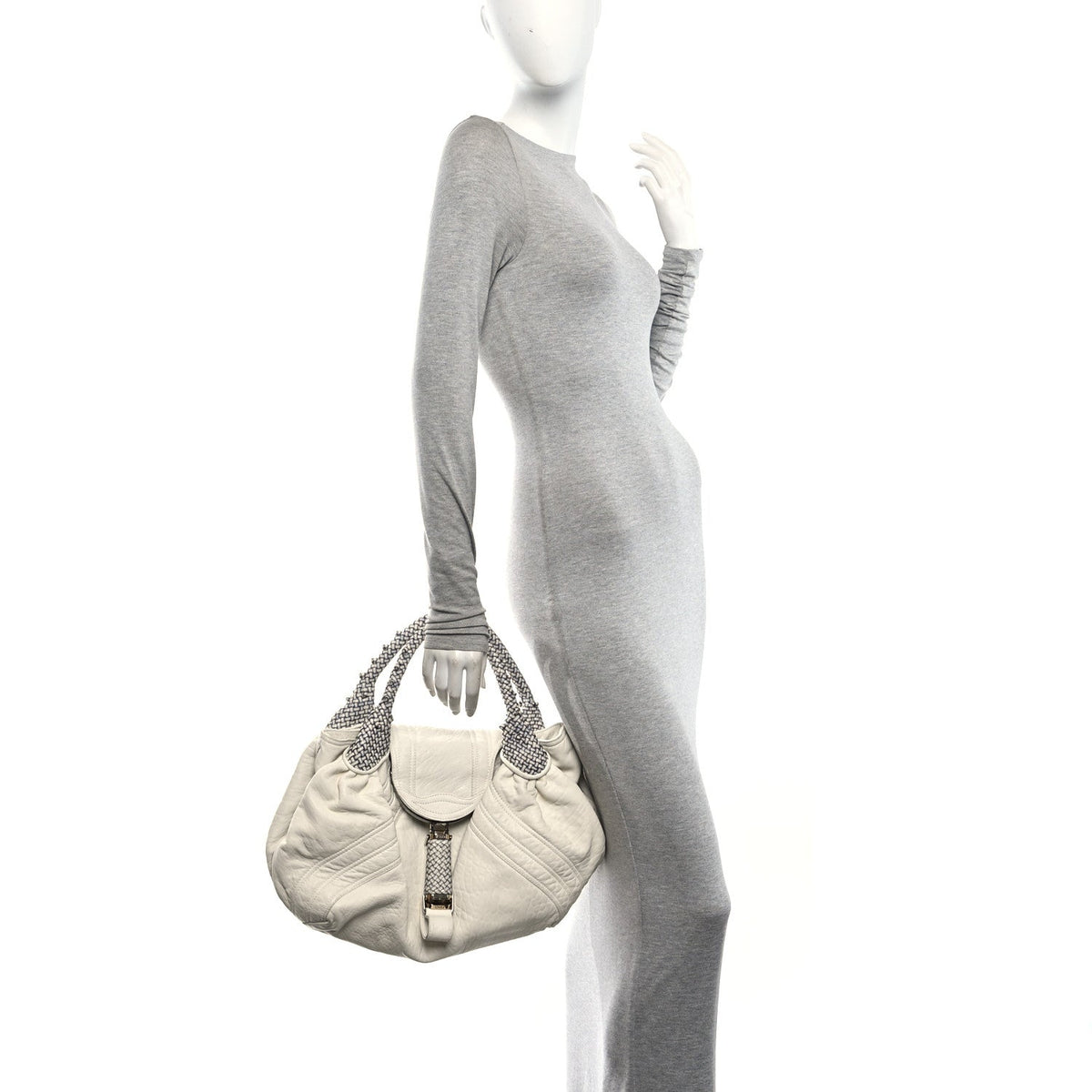 Nappa Handbag - White