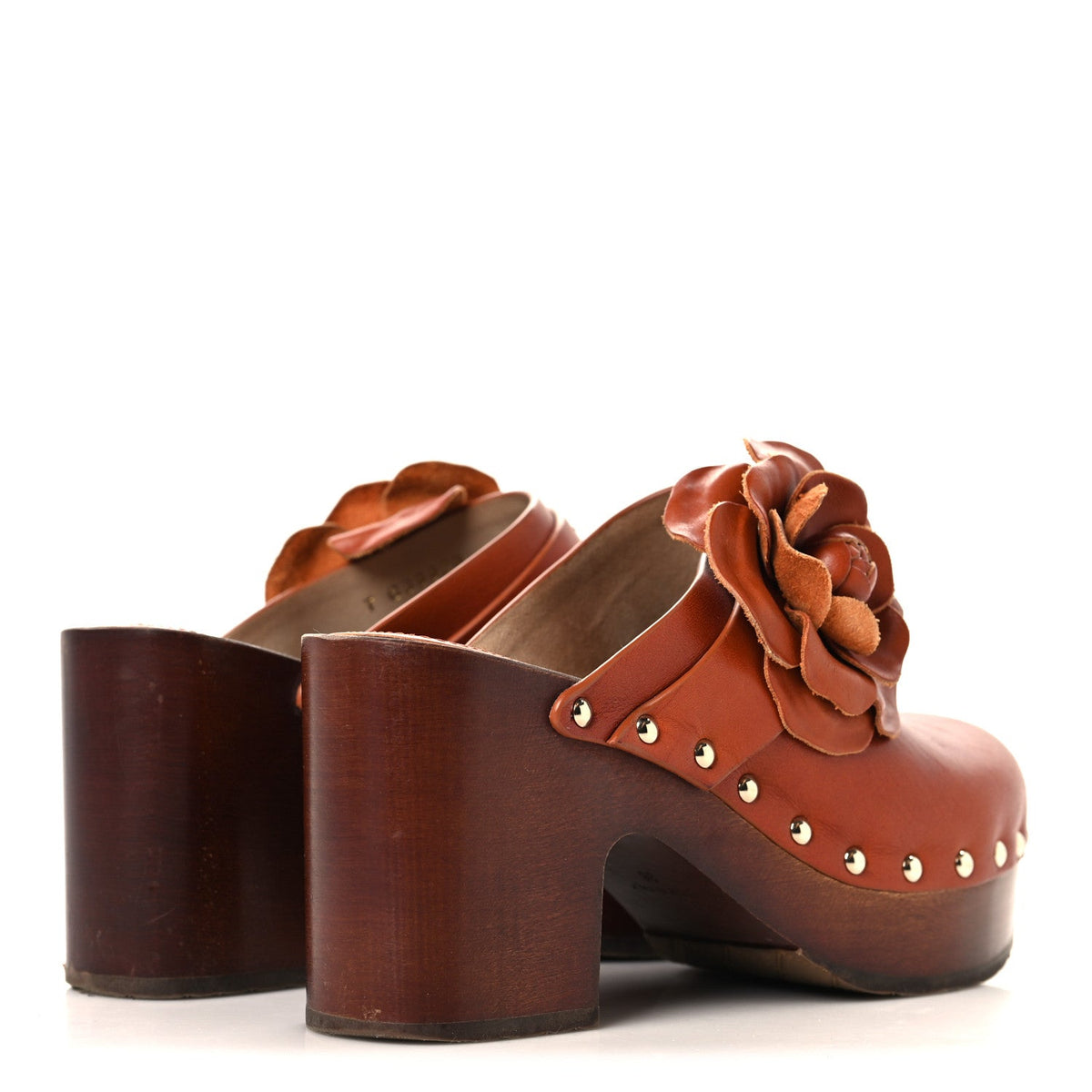 Calfskin Handbag - Brown