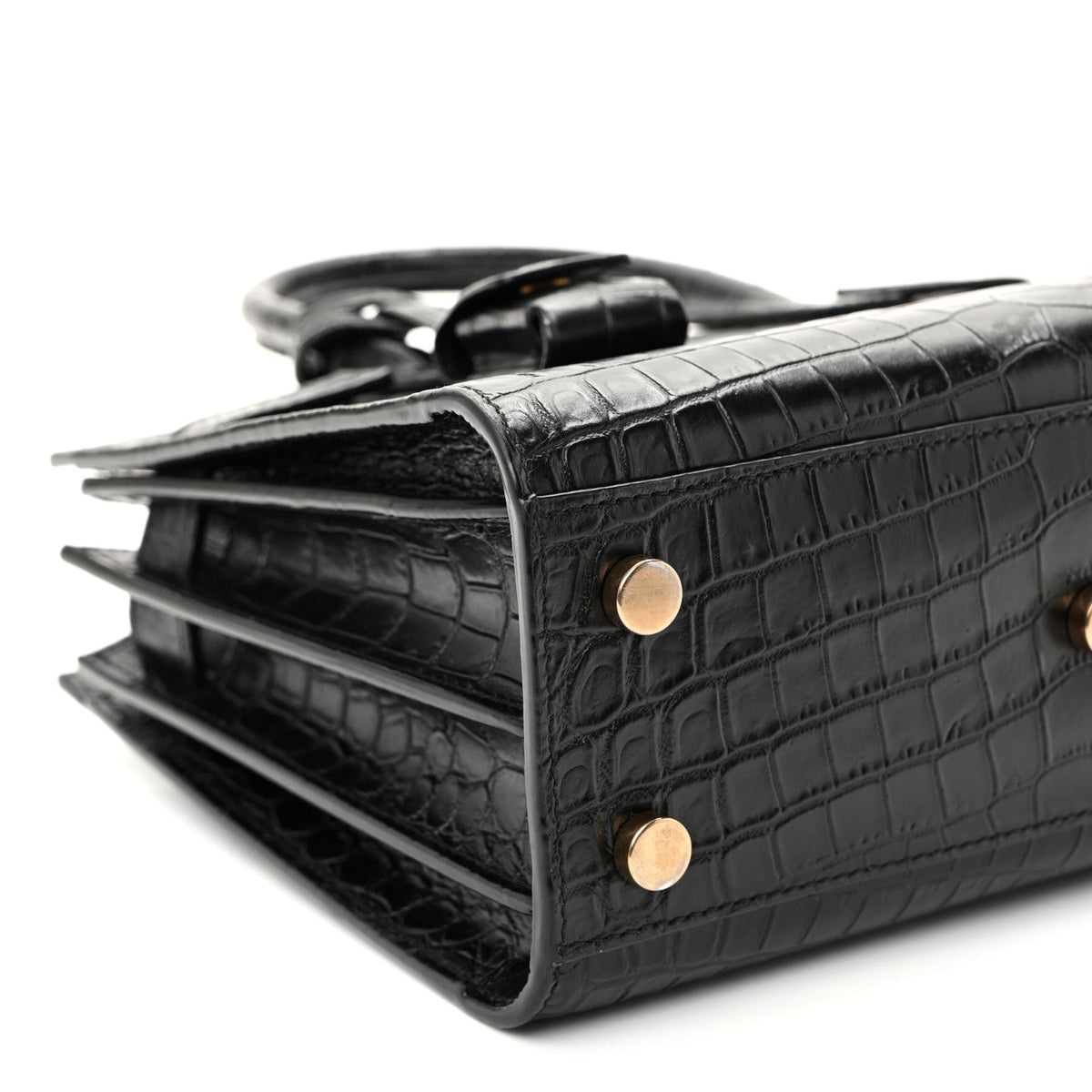 Nano Calfskin Handbag - Black