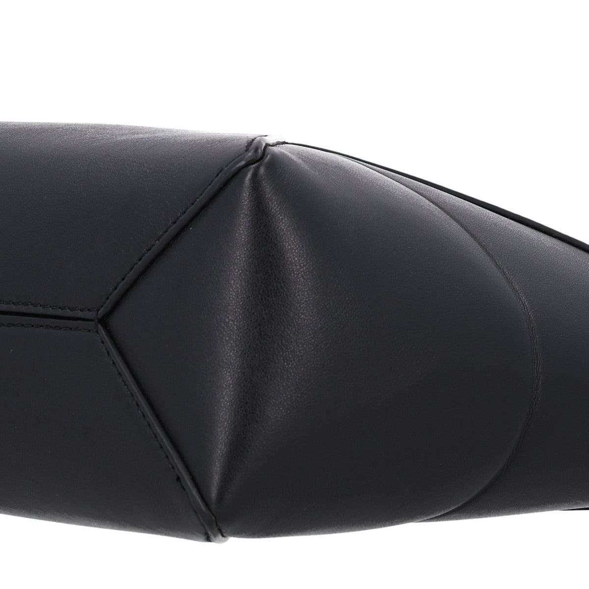 Mini Calfskin Tote Bag - Black
