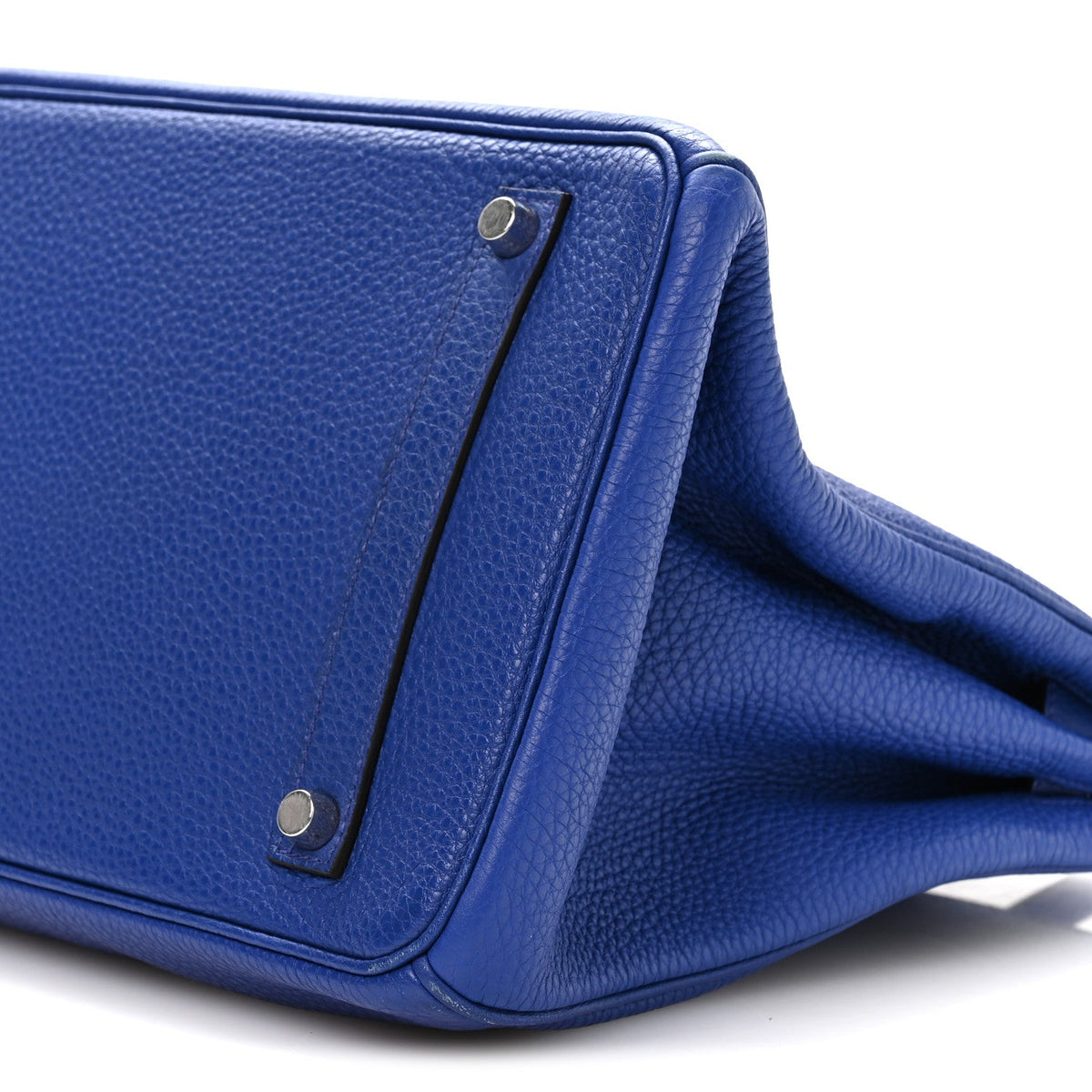 Togo Birkin 35 Bleu France Handbag