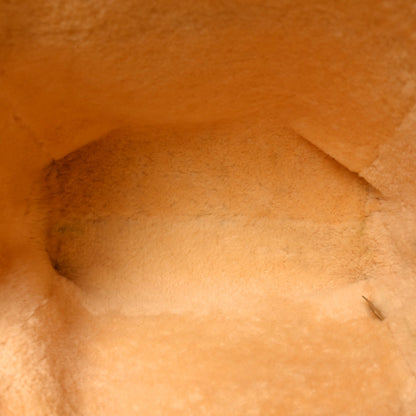 Medium Suede Shearling Handbag - Natural