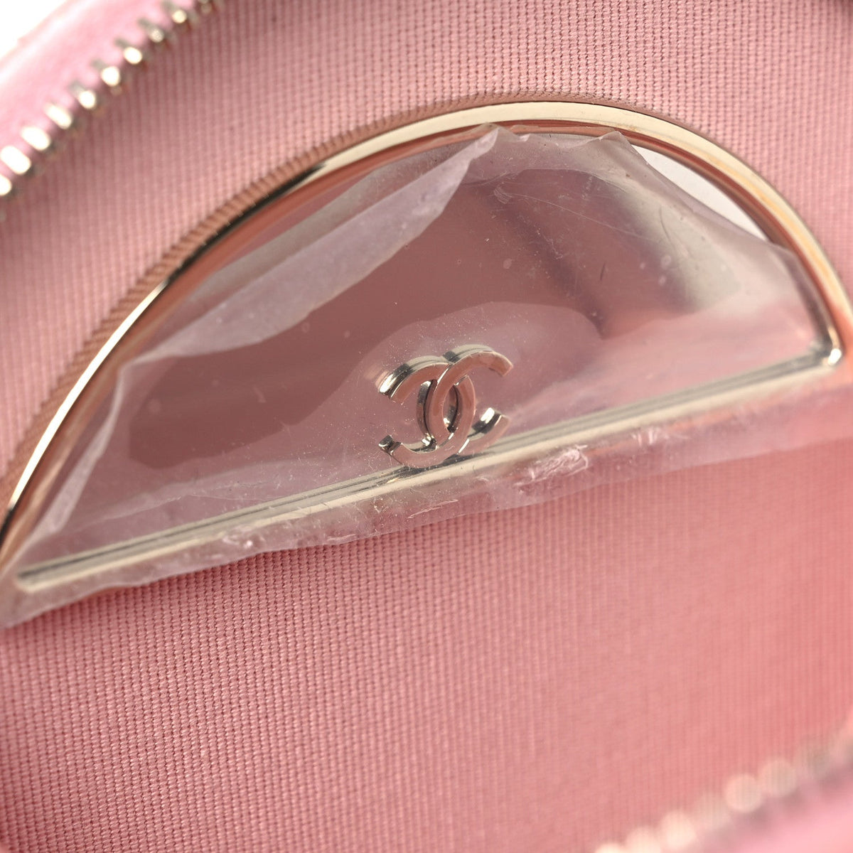 Quilted Caviar Handbag - Pink
