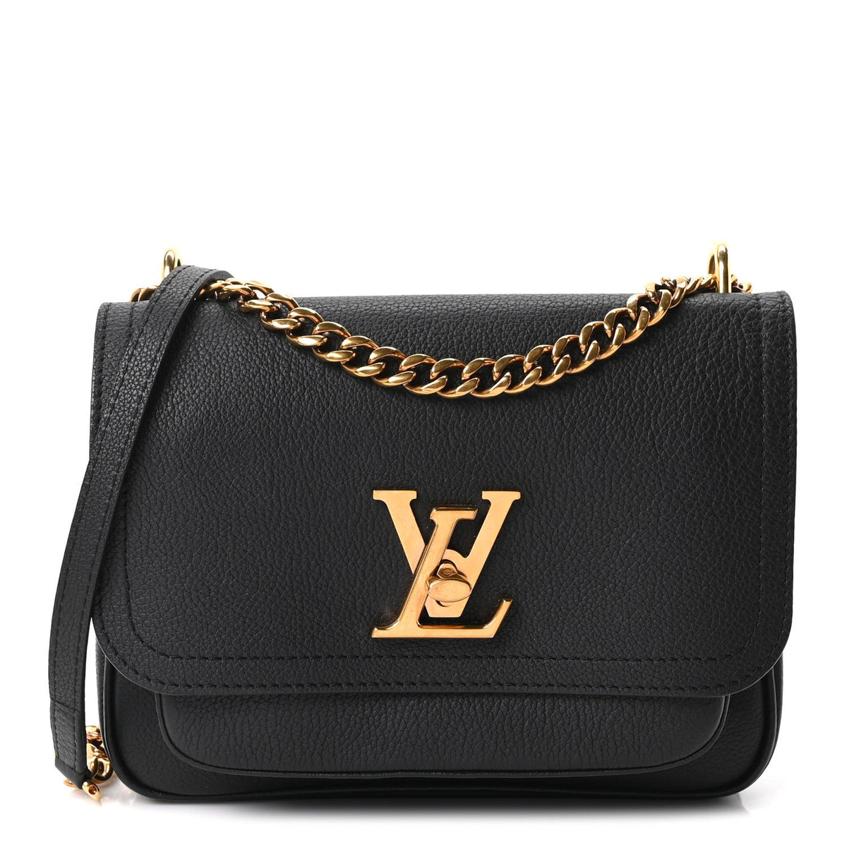 Calfskin Handbag - Black