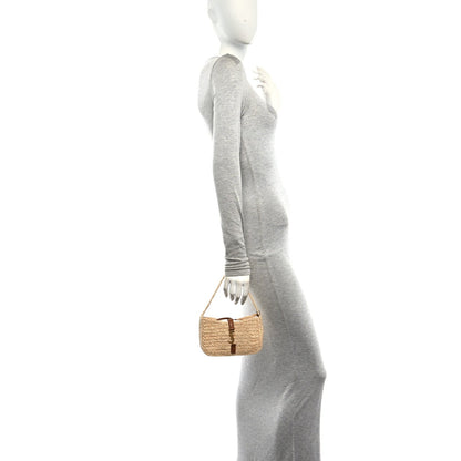 Mini Calfskin Hobo Bag - Natural