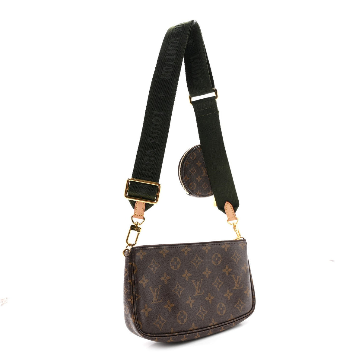 Monogram Multi Pochette Accessories Kaki Handbag