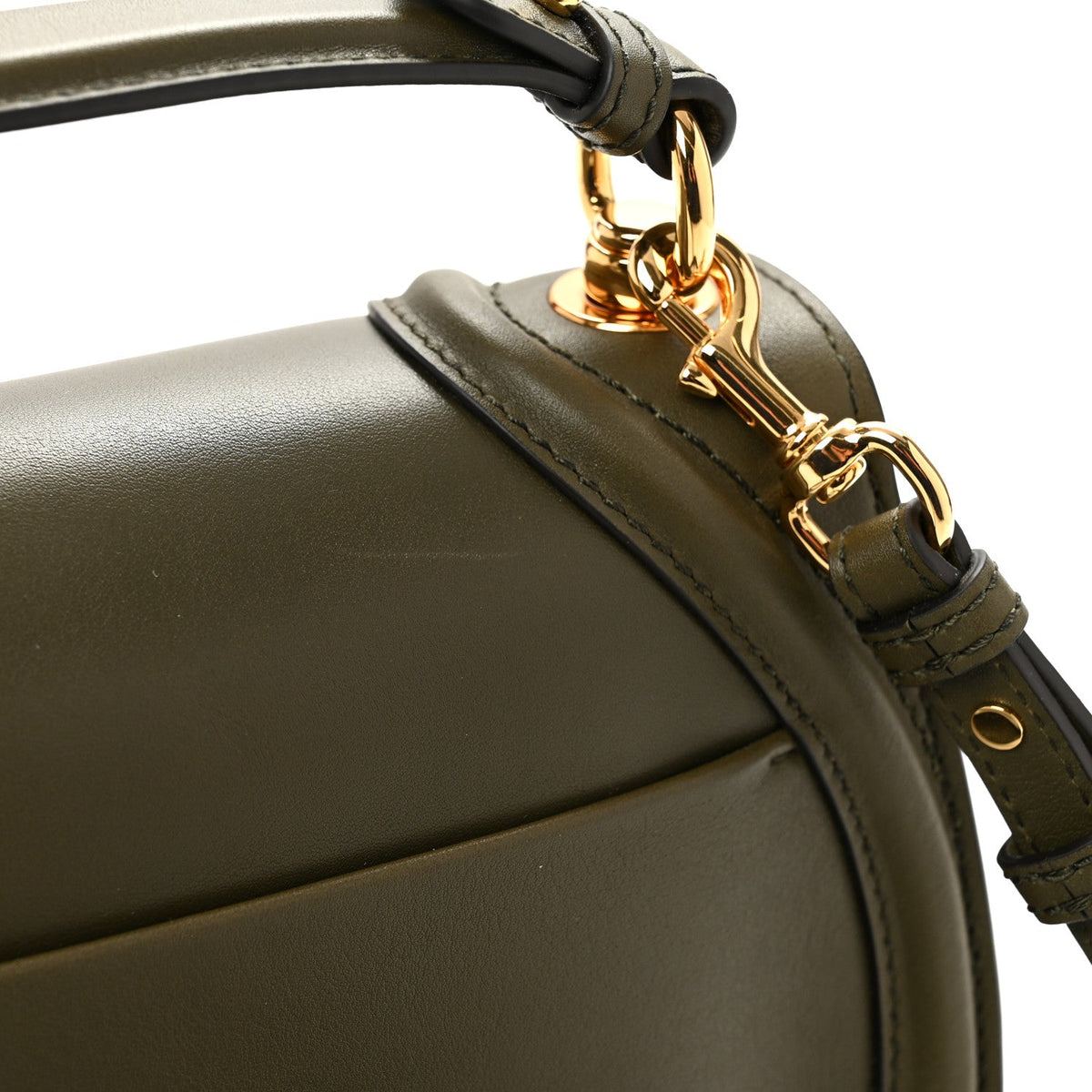 Medium Calfskin Handbag - Green