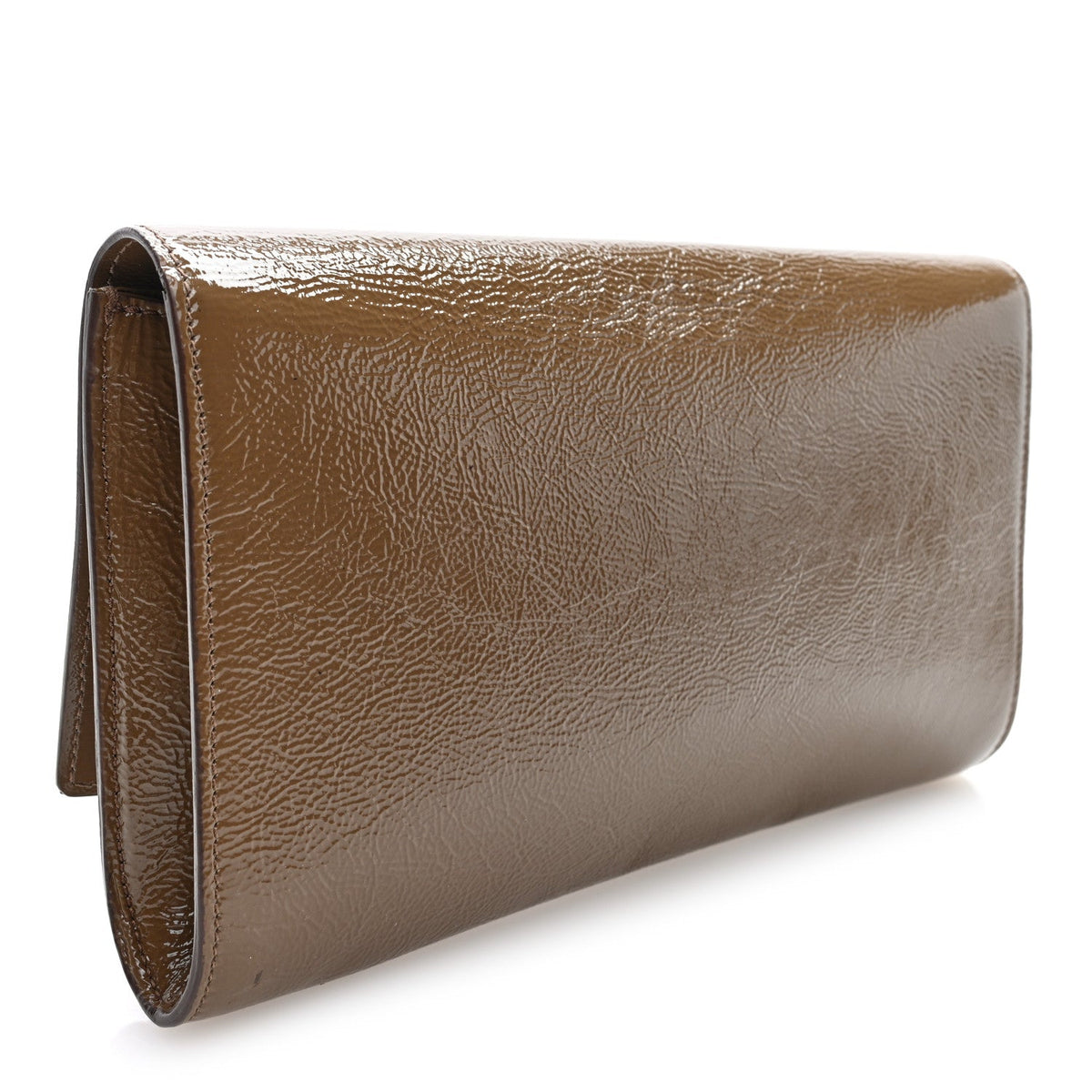 Large Calfskin Clutch Bag - Red