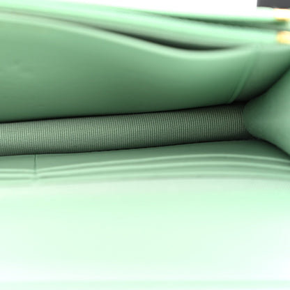 Quilted Lambskin Wallet Bag - Green