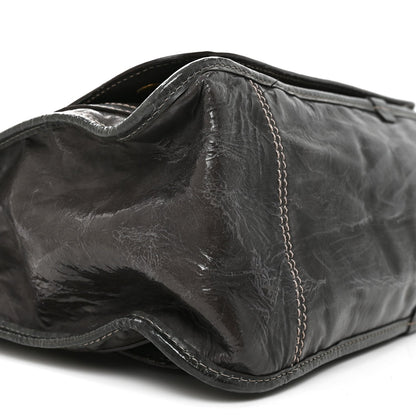 Large Calfskin Tote Bag - Grey