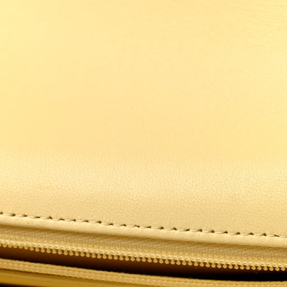 Mini Quilted Flap Shoulder Bag - Tan