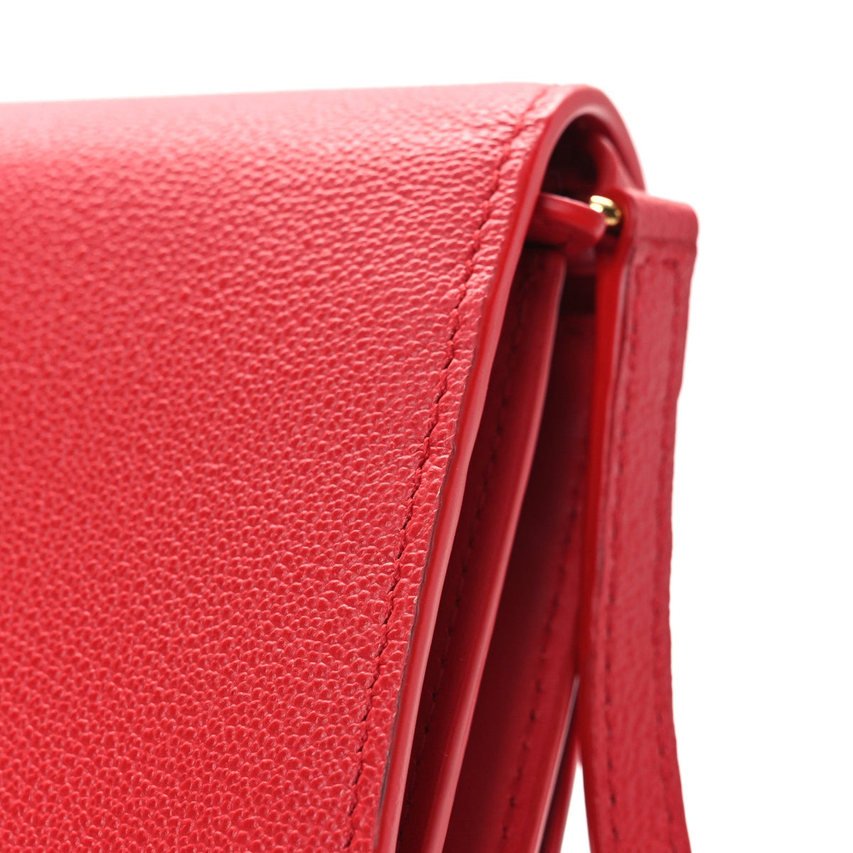 Calfskin Wallet Bag - Red