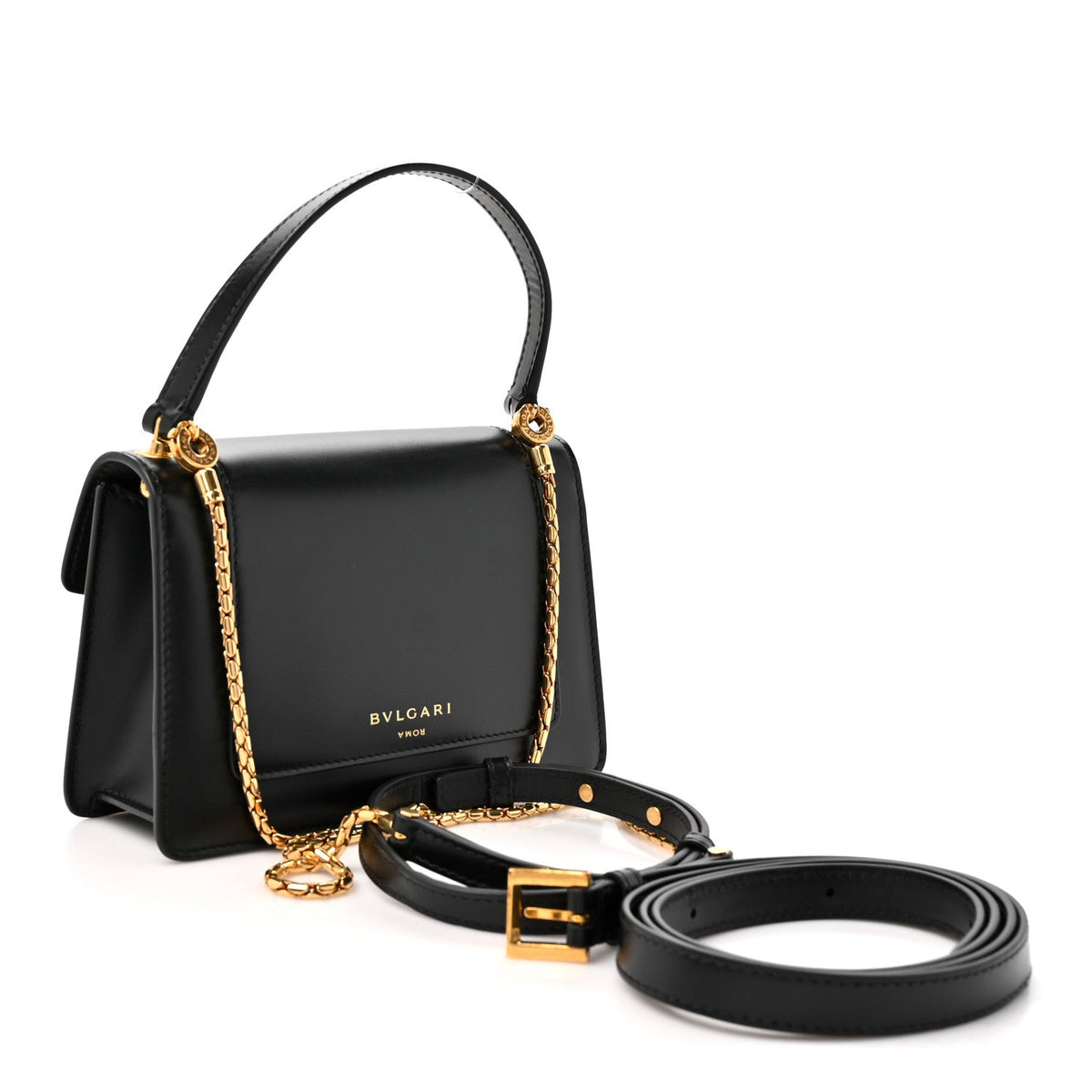 Calfskin Belt Bag - Black