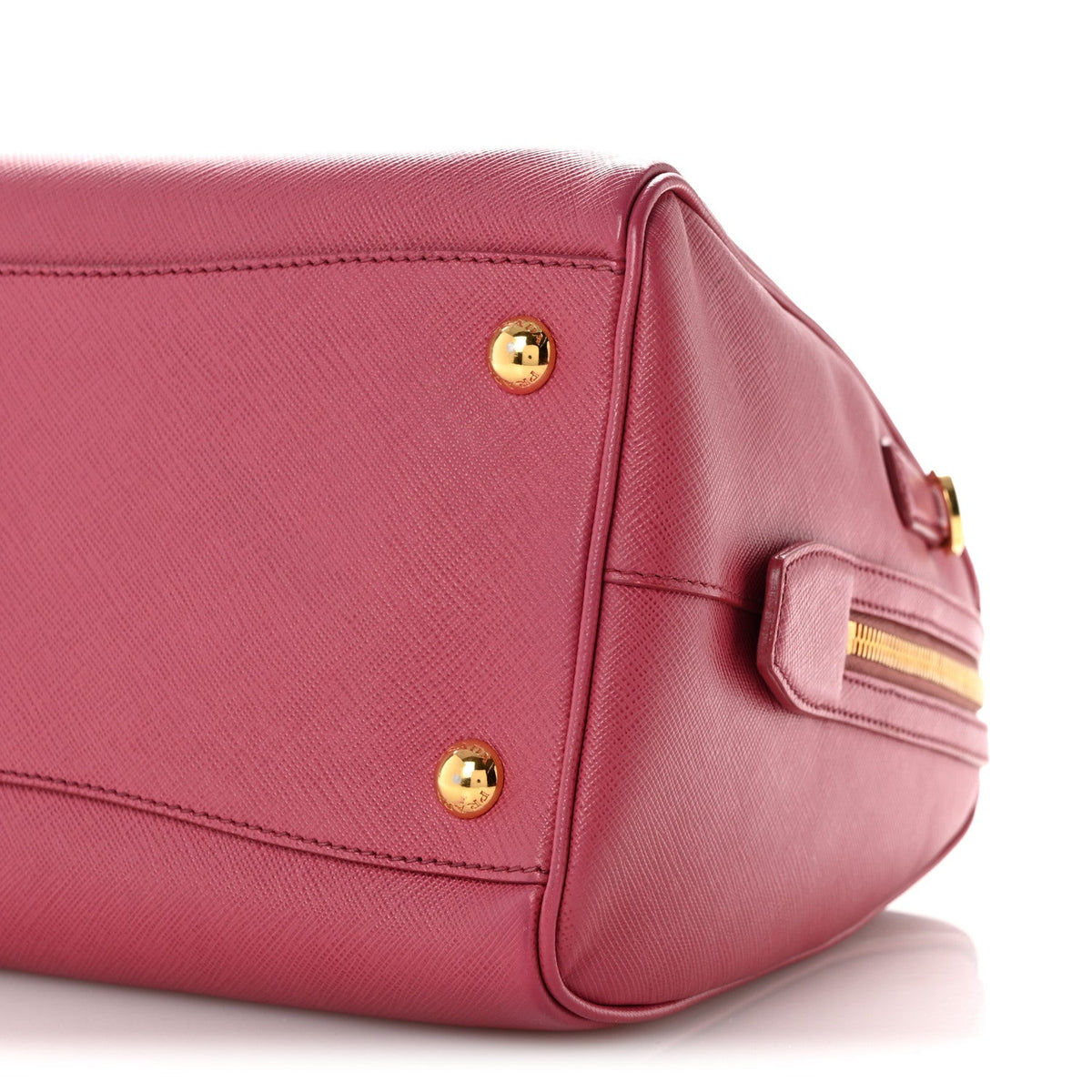 Saffiano Lux Bowler Peonia Handbag