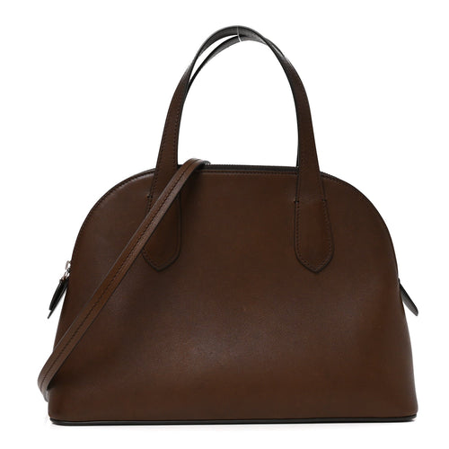 Medium Calfskin Shoulder Bag - Brown