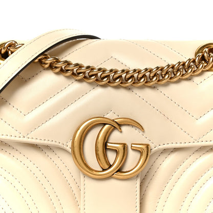 Mini Calfskin Shoulder Bag - White