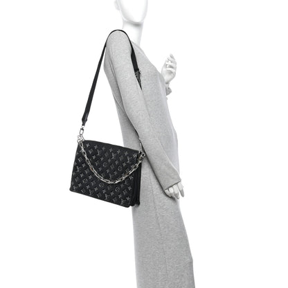 Lambskin Handbag - Black