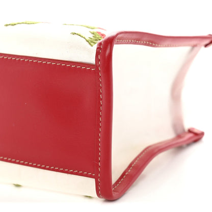 Mini Nappa Handbag - Red