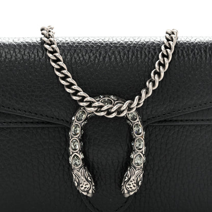 Mini Calfskin Shoulder Bag - Black