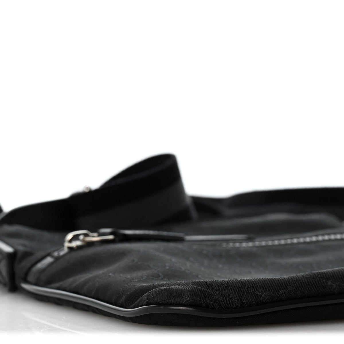 Mini Nylon Handbag - Black