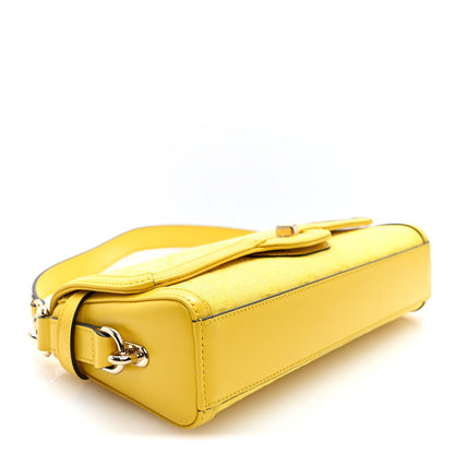 Small Calfskin Shoulder Bag - Red