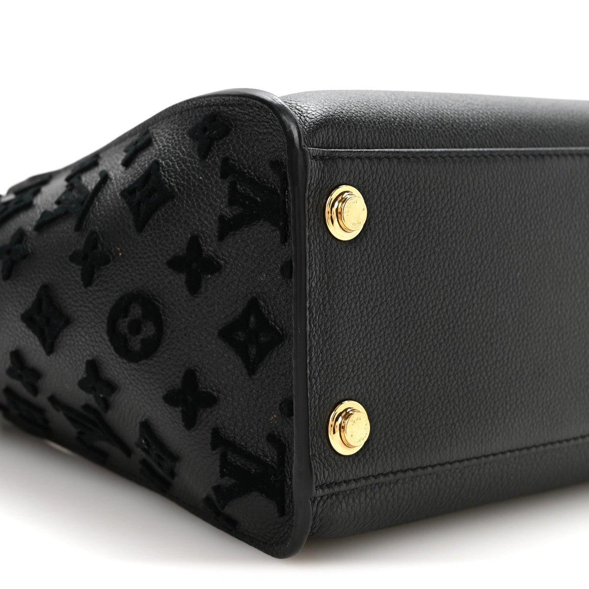 Calfskin Handbag - Black