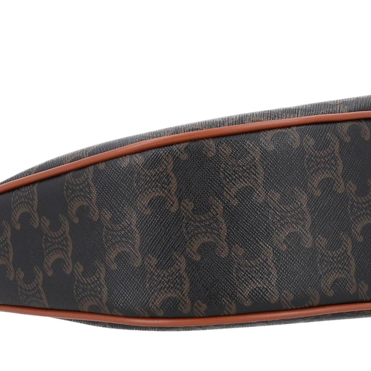 Medium Calfskin Canvas Shoulder Bag - Tan