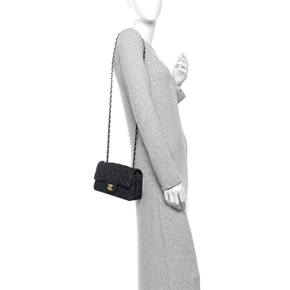 Mini Quilted Flap Shoulder Bag - Tan