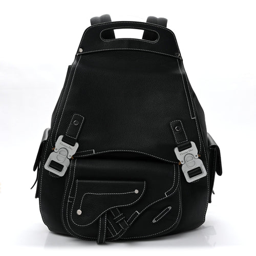 Maxi Calfskin Backpack - Black