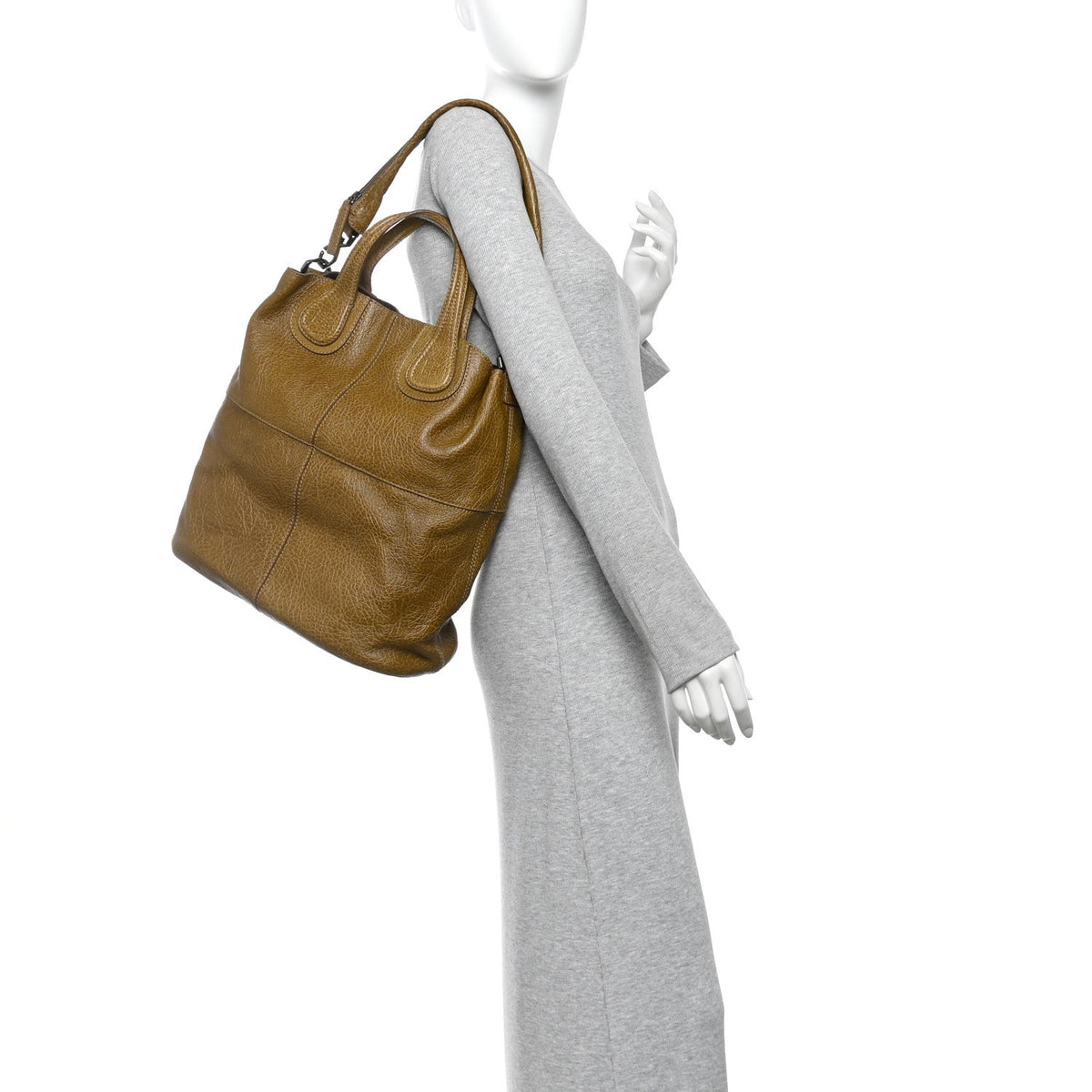 Lambskin Handbag - Light Green