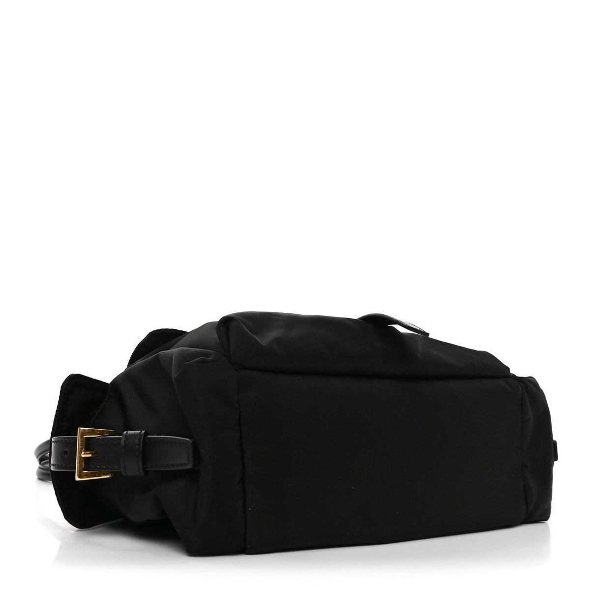 Medium Nylon Tote Bag - Black