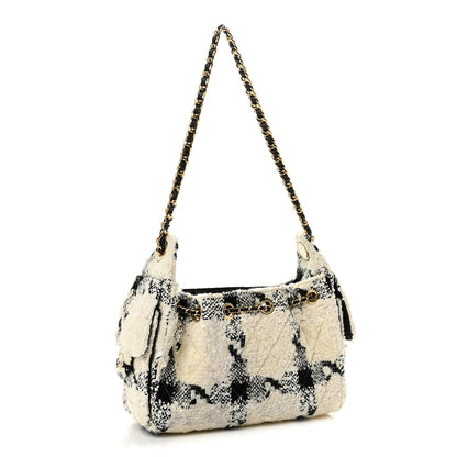 Mini Quilted Handbag - White