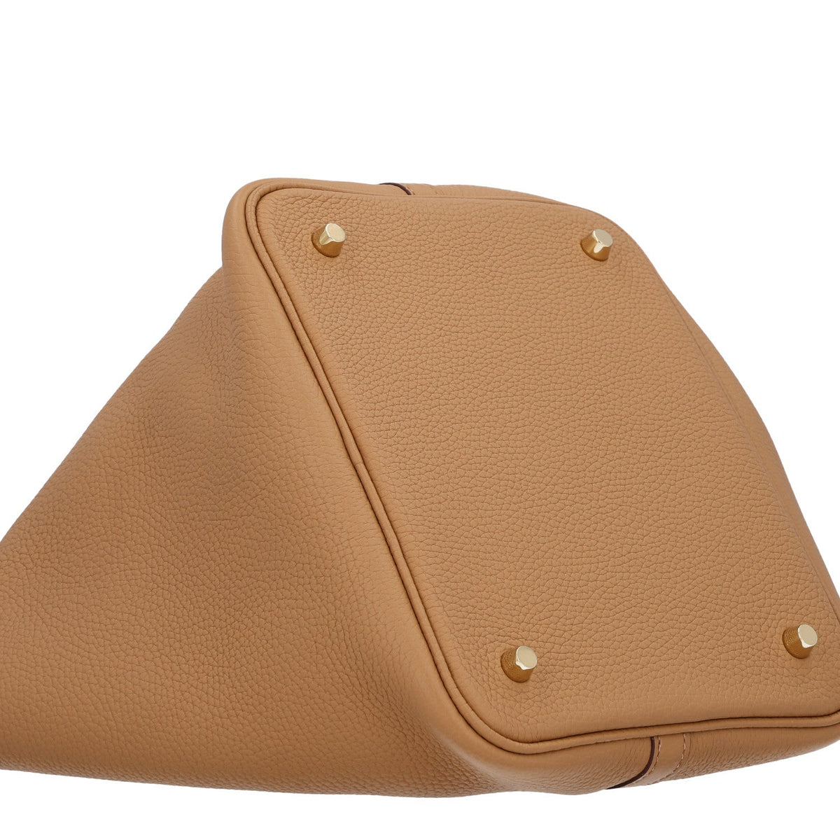 Taurillon Clemence Picotin Lock Mm Biscu Handbag
