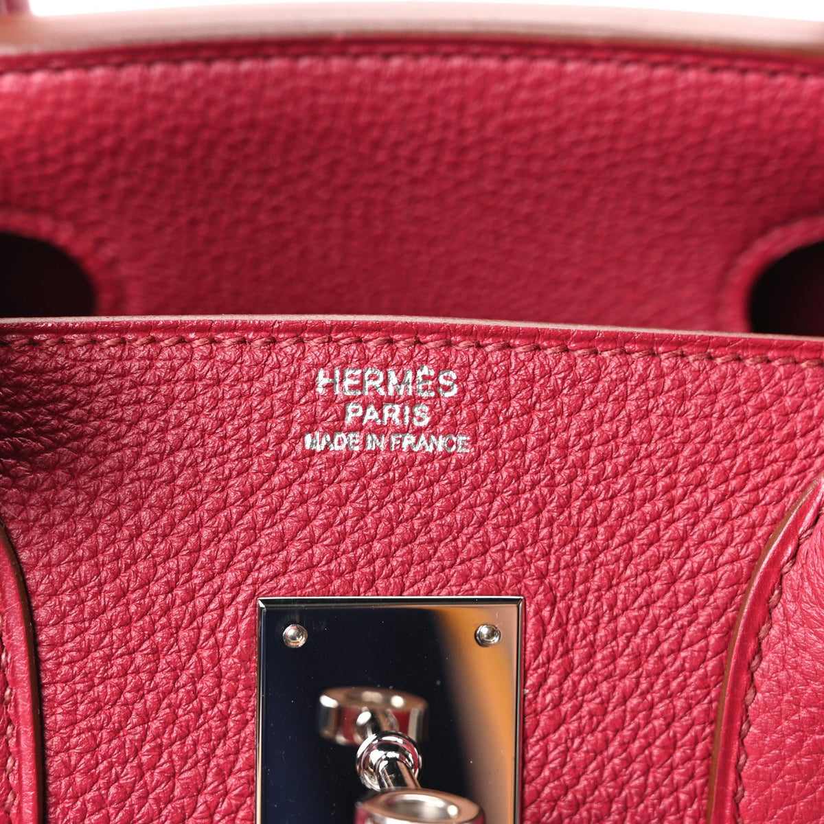 Togo Birkin 30 Rubis Handbag