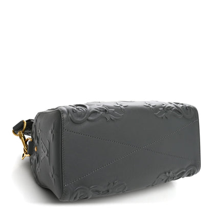 Calfskin Duffel Bag - Grey