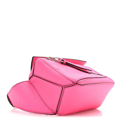 Mini Calfskin Handbag - Pink