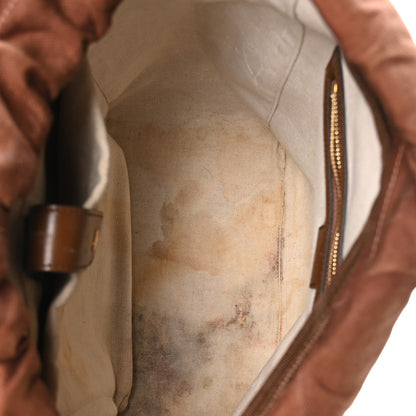 Medium Calfskin Backpack - Beige