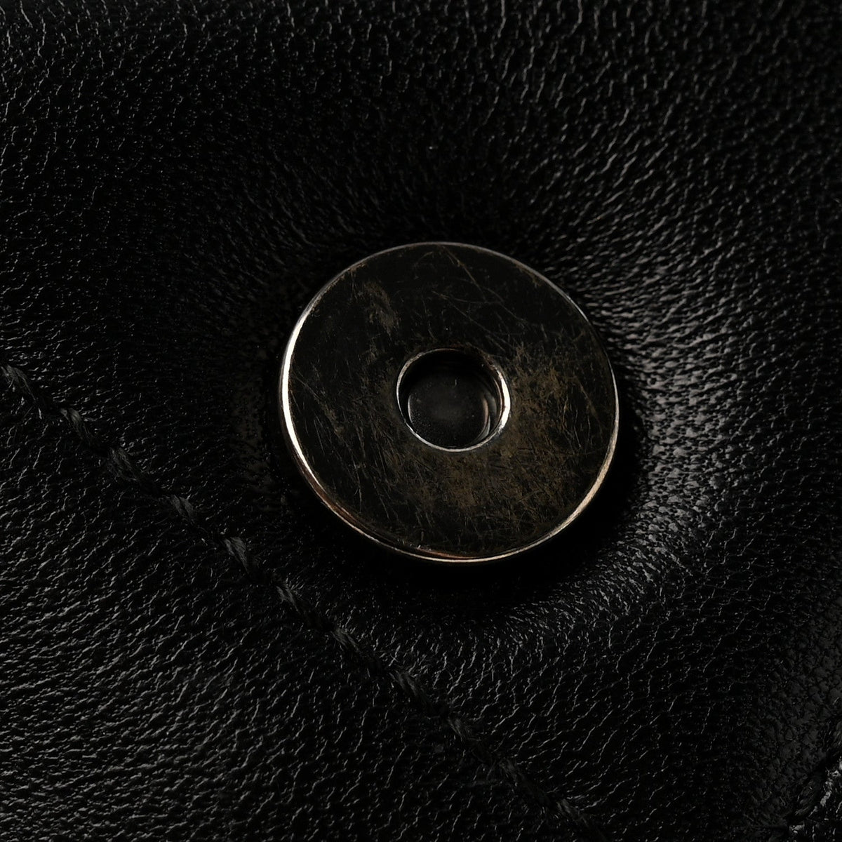 Large Nappa Handbag - Black
