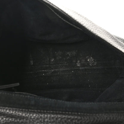 Medium Calfskin Handbag - Black