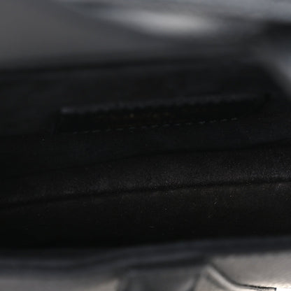 Mini Calfskin Handbag - Black