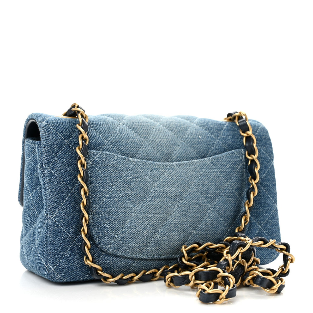 Mini Quilted Flap Shoulder Bag - Tan