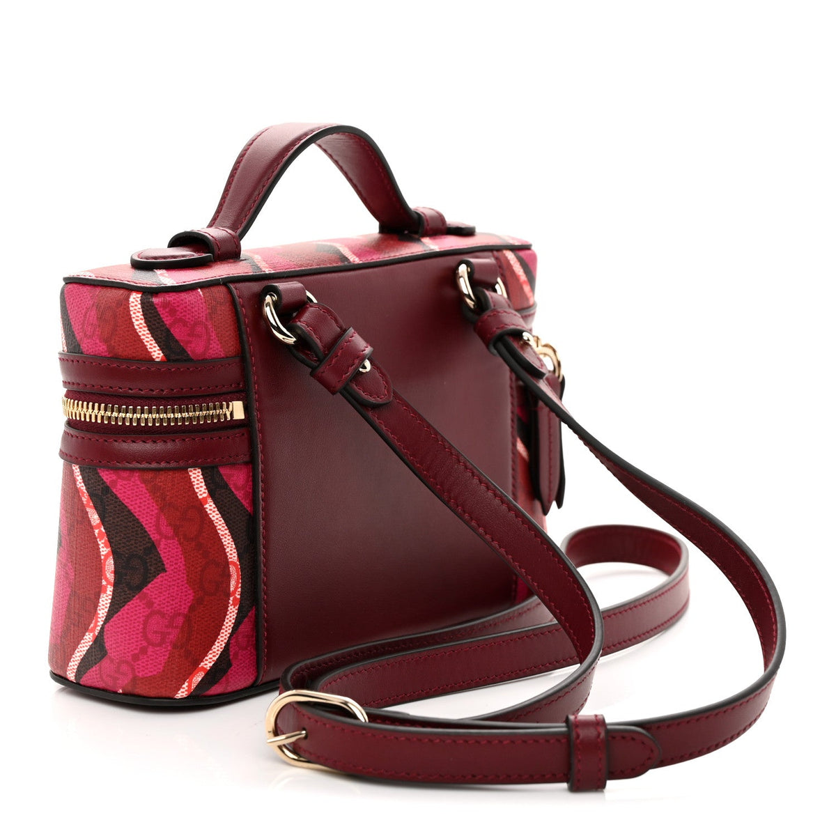 Canvas Shoulder Bag - Red