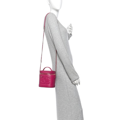 Lambskin Handbag - Pink