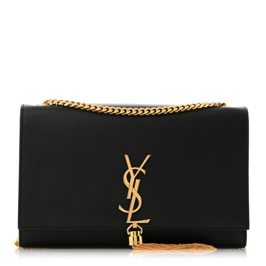 Medium Satchel Bag - Black