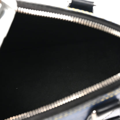 Epi Alma Bb Denim Light Handbag