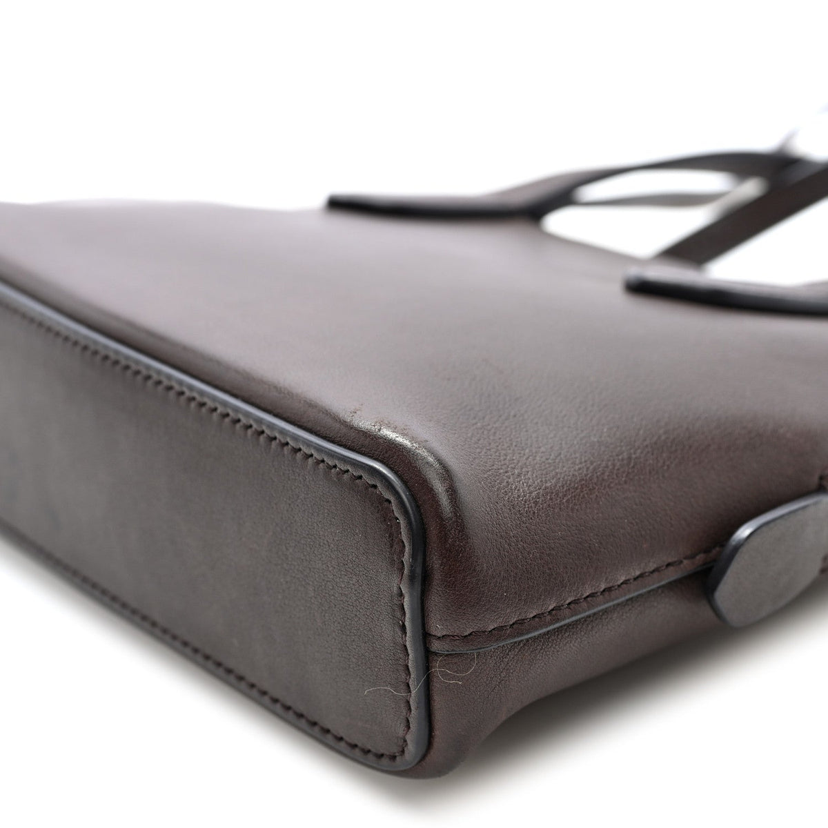 Calfskin Shoulder Bag - Grey